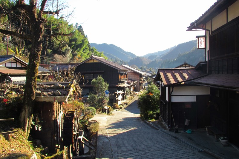 Tsumago, a pretty village on the old post road