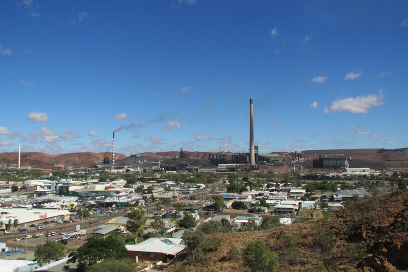 The mining town of Mount Isa 