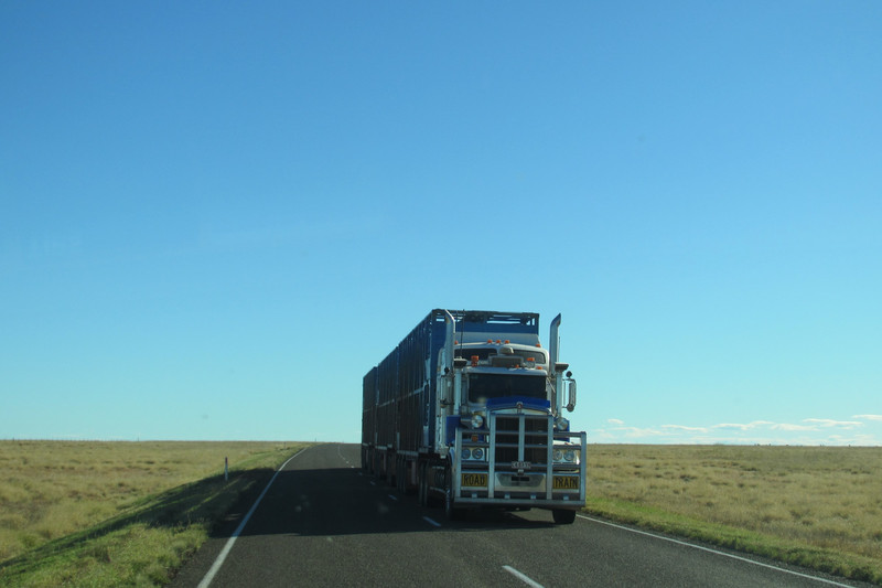 Road train in the Northern Territory