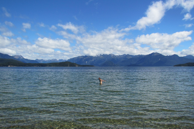 Lake Manapouri - perfect for a dip