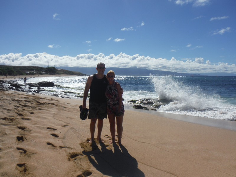 Surf spot on Maui