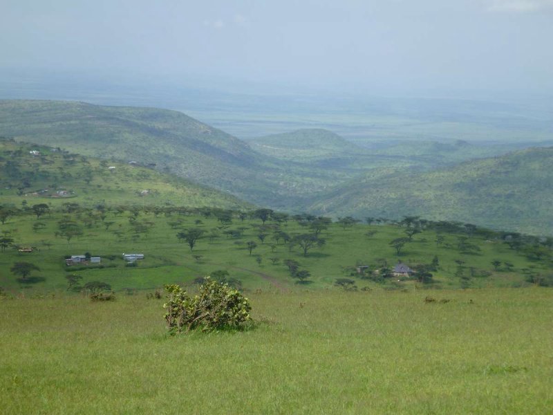 view over the valley