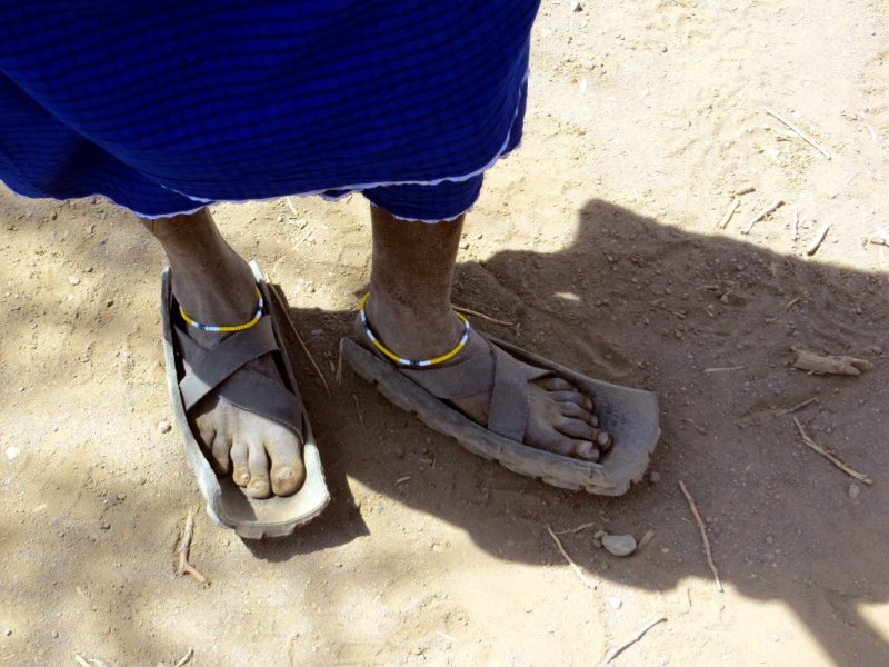 Maasai shoes