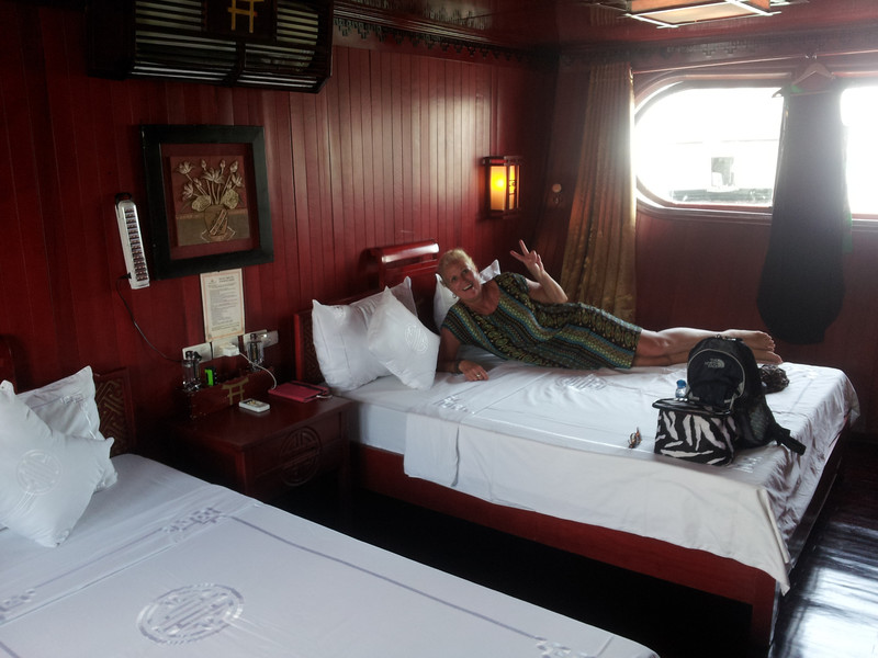 Our cabin on Red Dragon.