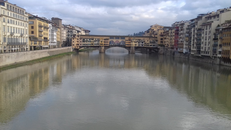 Ponte Vecchio from a distance 