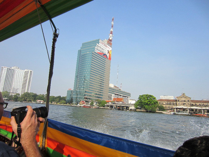 views of Bangkok from Chao Praya river 2