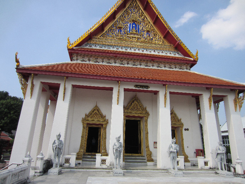 the temple within the museum complex