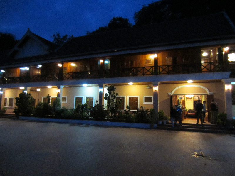 our lodge at Pak Beng, very nice!