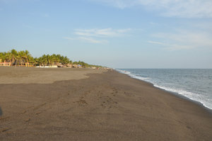 Black sand beach - Monterrico