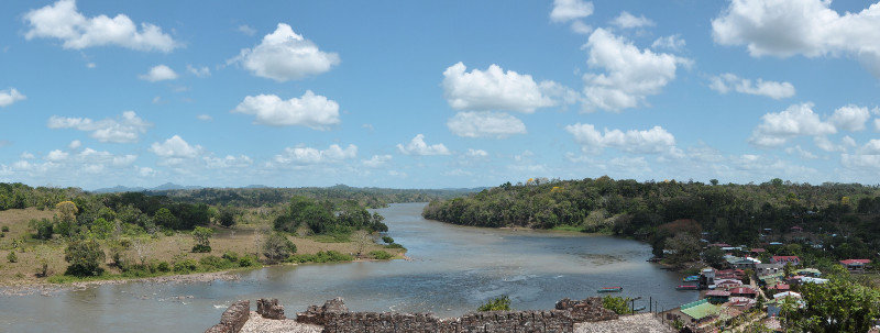 The Rio San Juan viewed from El Castillo