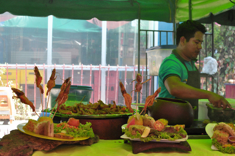 Feria Gastronomica in Juayua, El Salvador