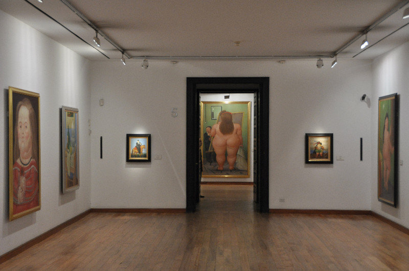 Big bottoms in the Botero museum