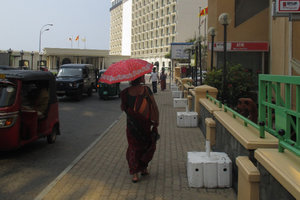 Saris & Umbrellas 1