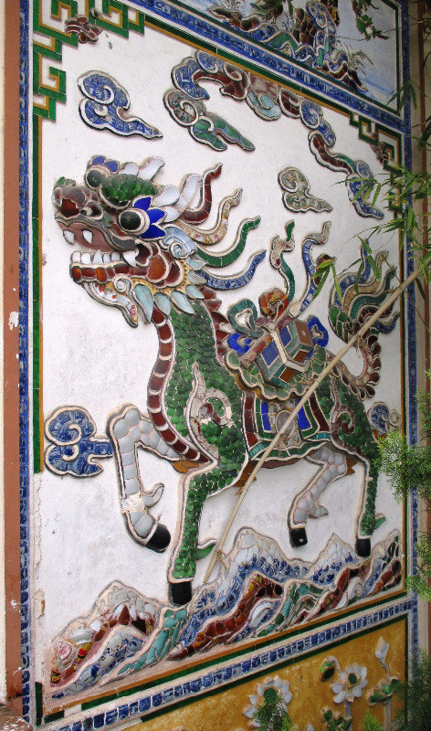 Glass Tile Dragon