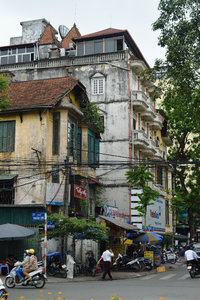 Hanoi street corner