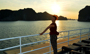 Ha Long sunset