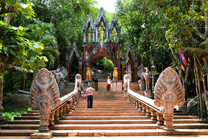 Stairway to Wat Preah Ang Thom