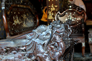 Carved Furniture in Ancient House