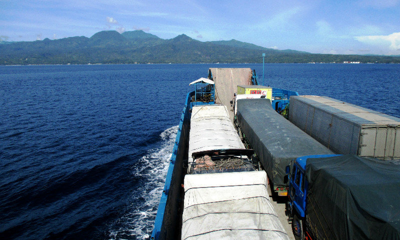 On the way to Negros Island and Dumaguete