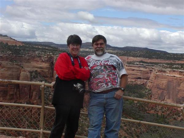 The 2 of us at Colorado NM 