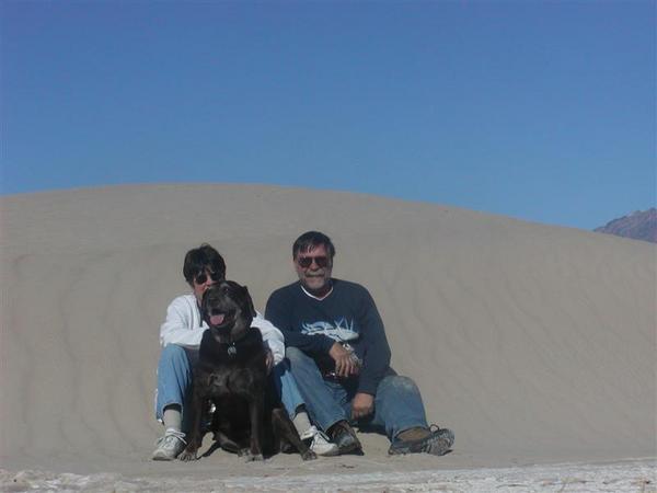 The 3 of us on the Dunes