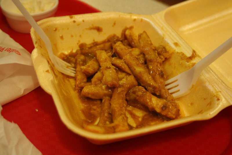 Curry fries