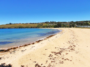 Easts Beach and the Holiday Park