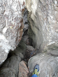 Watch your step at Hanging Rock