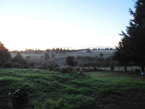 The farm from the back door