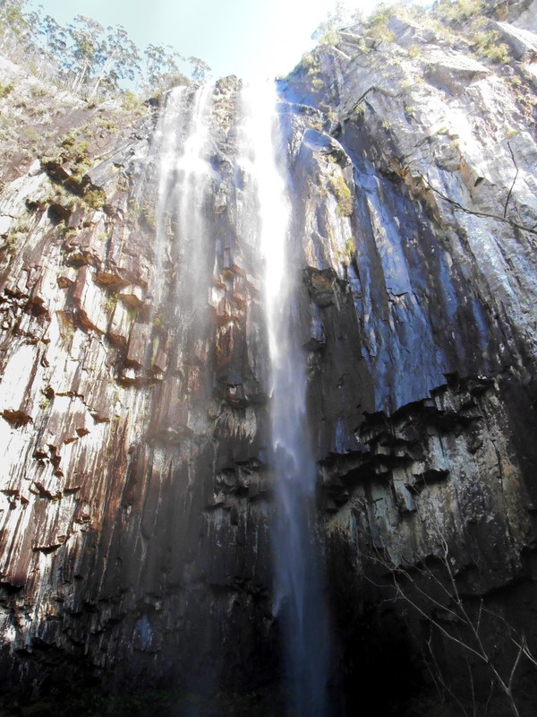 The top half of Minyon Falls