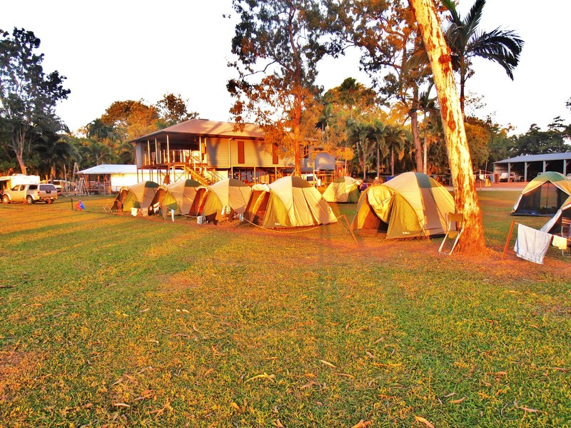 Our camp at Weipa