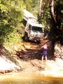 Some serious off road 4 wheel driving on the Old Telegraph Track