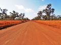 The road to Weipa