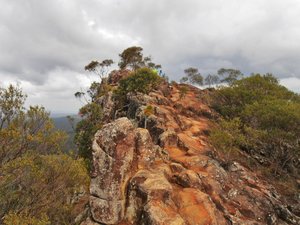 The Mt Ngungun sumit climb.
