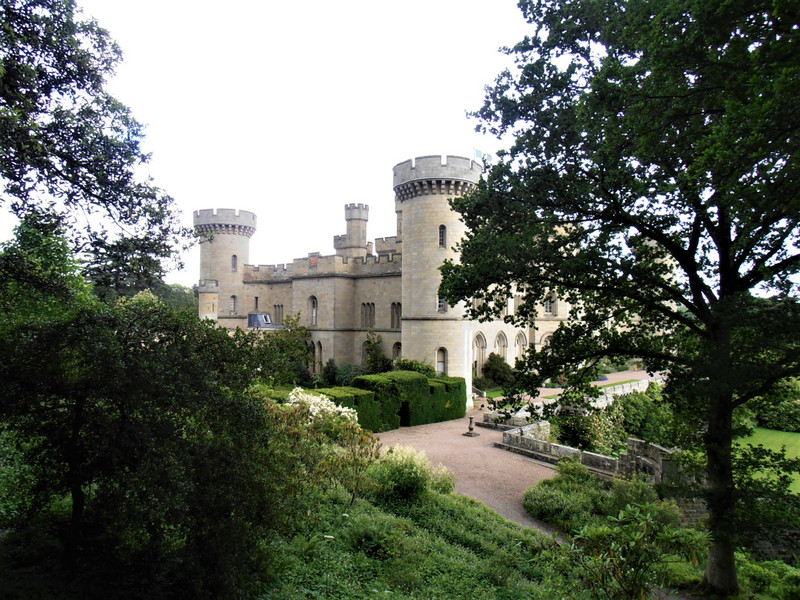 Eastnor Castle and gardens