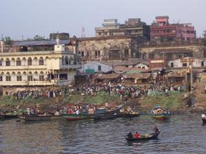 Market on the river