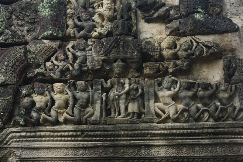 An example of some of the carvings