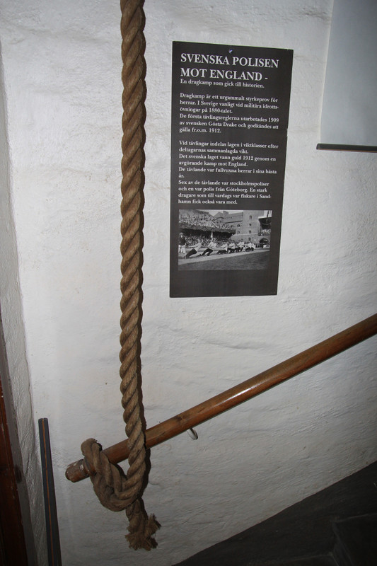 The rope used in the tug of war