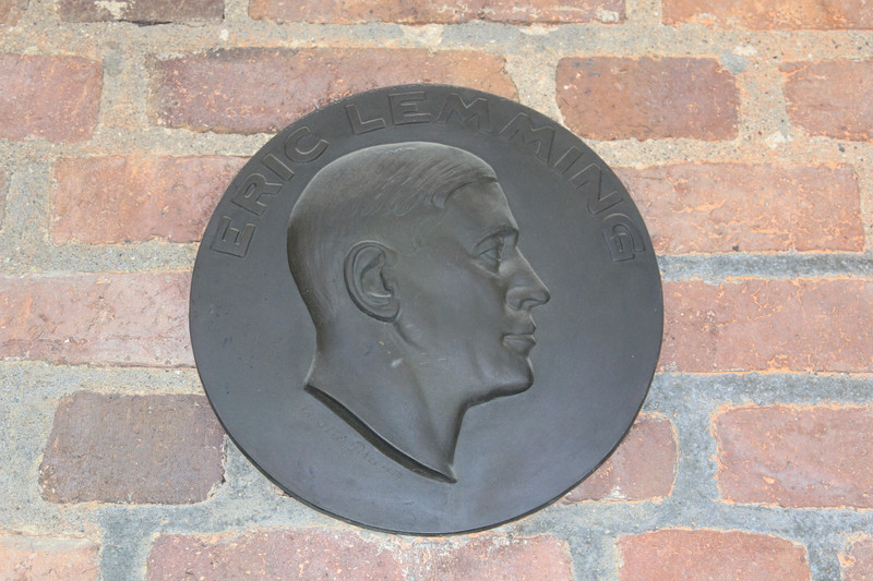 Plaque to Eric Lemming