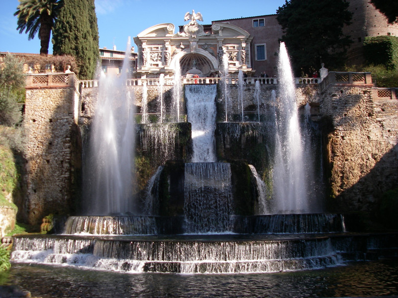 The garden of Villa d'Este
