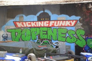 Kicking funky dopeness