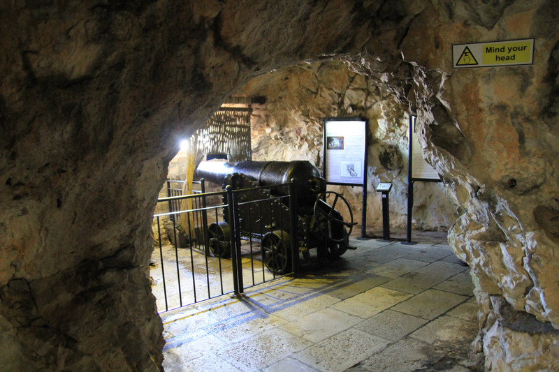 The defence tunnels