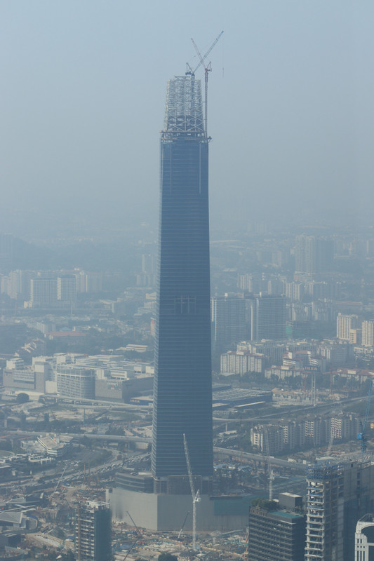 Higher than Petronas Towers