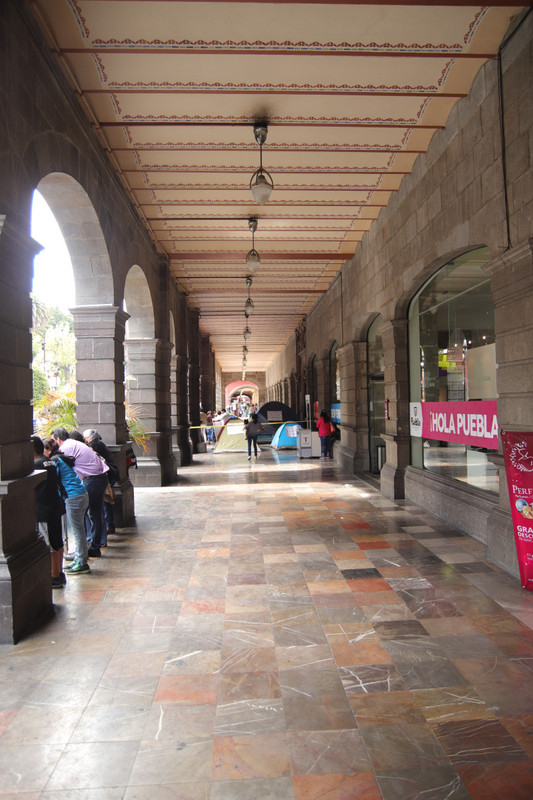 Portico in Puebla