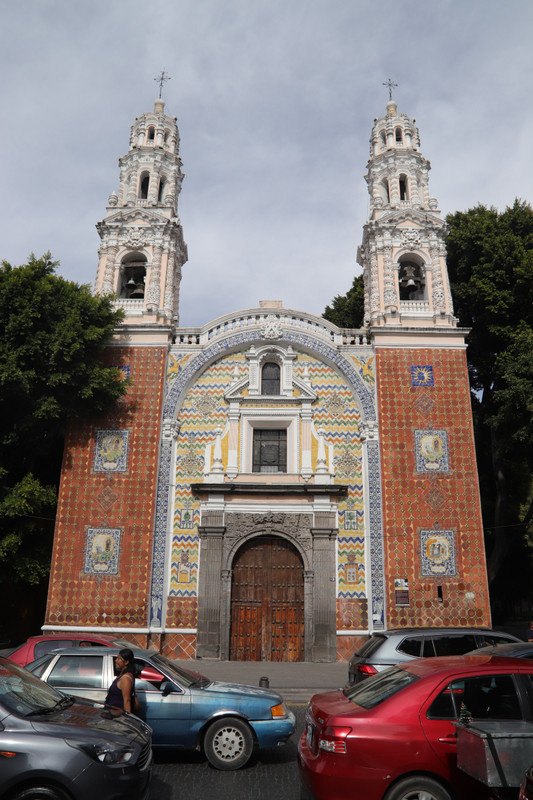 Church in Puebla 