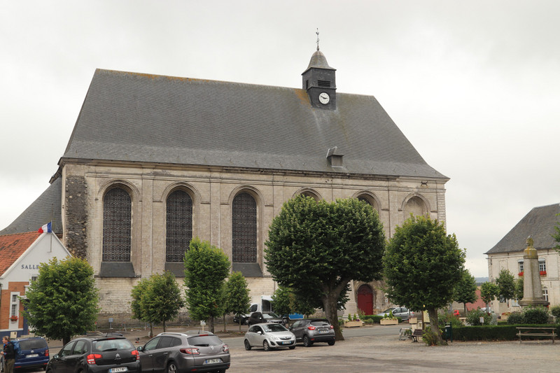 Church in a town