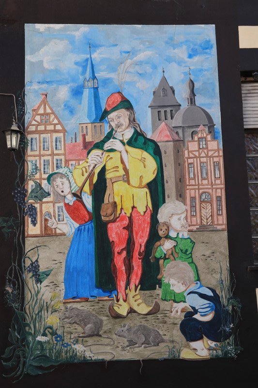 Mural of the Pied Piper