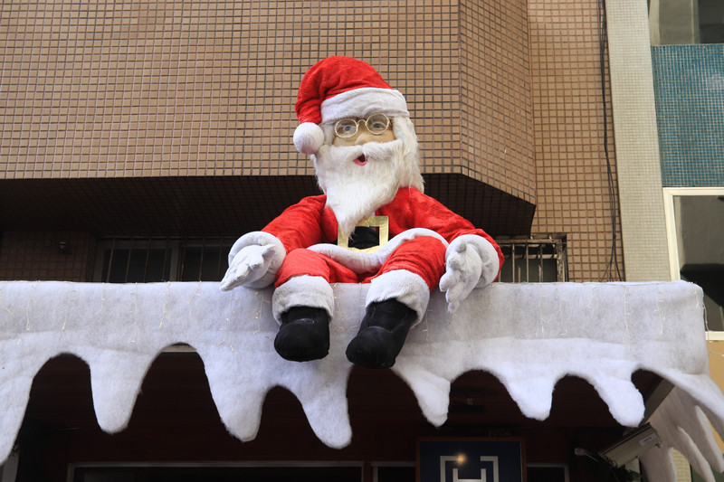 Christmas decoration in Petropolis