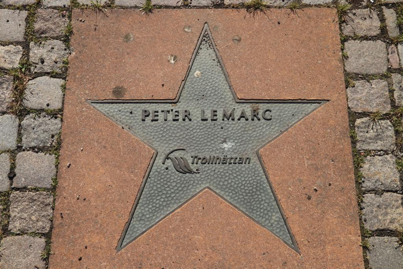 Peter LeMarc - star on Trollhättan Walk of Fame