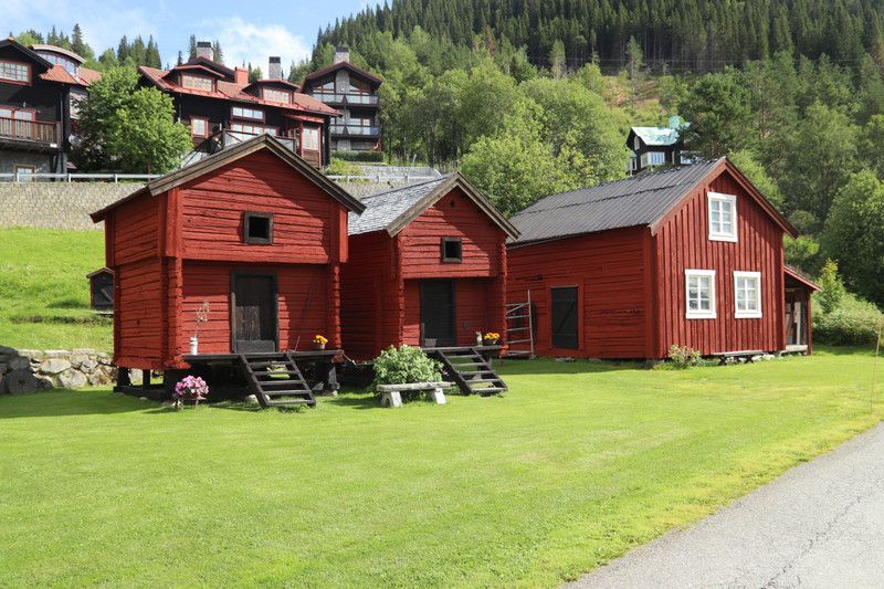 Preserved farmhouses in Åre